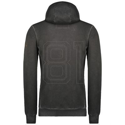 2. Geographical Norway Gymclass EO Tiedye Badge sweatshirt M WU8270H-GNO-BLACK