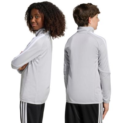 11. adidas Tiro 26 League Training Top Gray KC3695 Kids' Sweatshirt