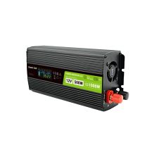 GREEN CELL LCD INVERTER 12V/230V 500W/1000W PURE SINE INVGC12P500LCD