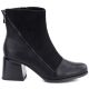 2. Women's insulated ankle boots with a block heel, black M.Daszyński SA269-5