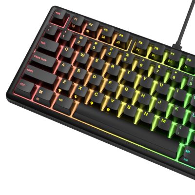5. Glorious Gaming GMBK 75% USB QWERTY US English Keyboard Black