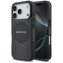 AMG Double Layer Transparent Graphics MagSafe Case for iPhone 17 Pro - Black