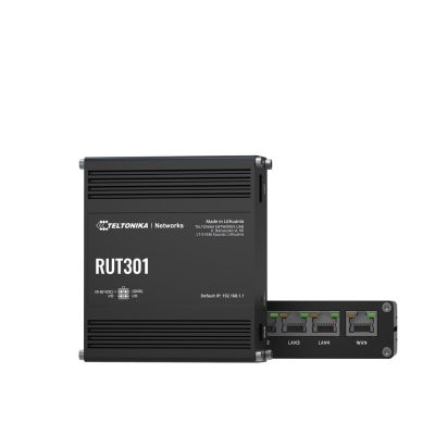 4. Teltonika RUT301 (EU) ethernet router Mobile network router