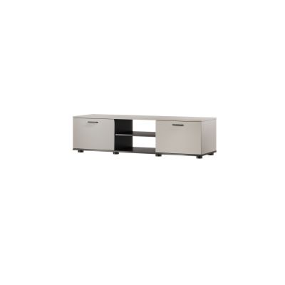 TV cabinet SOHO 140x43x37 cashmere+black