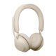 2. Jabra Evolve2 65 UC Stereo Link380c Wireless Over-Ear Headphones, Beige