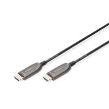 Hybrid HDMI 2.1 Ultra High Speed 8K60Hz UHD HDMI A/HDMI A male-to-male connection cable, black, 15 m