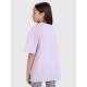 3. Oversized T-shirt with print for girls 4F 4FJWSS25TTSHF1870-52S