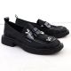 3. Ladies' loafers with butterflies, black, Potocki SZ12650