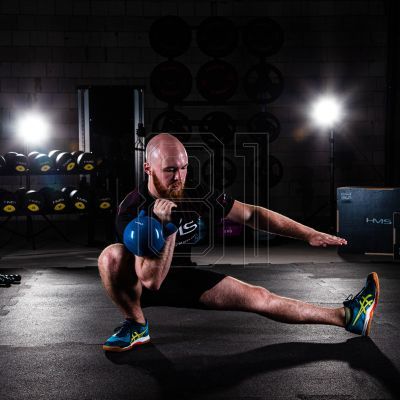 46. Kettlebell cast iron Blue HMS KNV04