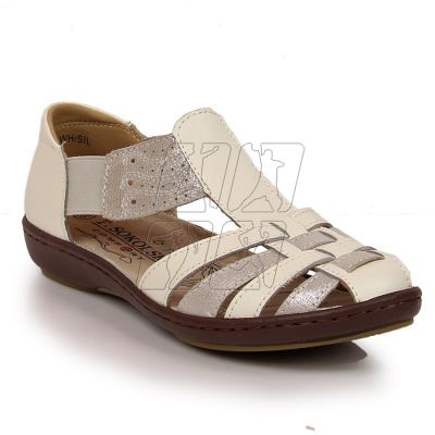 6. Closed sandals T.Sokolski W SCA168B white-silver