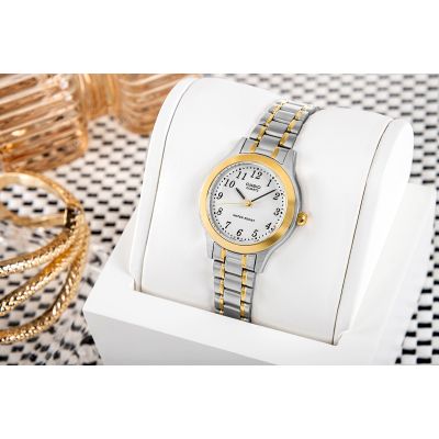 11. Women's Watch CASIO LTP-1263PG-7BEG + BOX