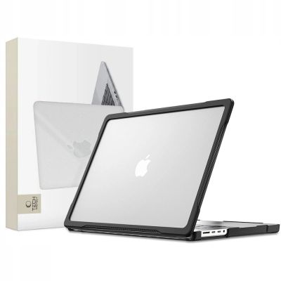 Tech-Protect Velar Case for MacBook Pro 16" 2021 / 2023 / 2025 / 2026 - Transparent Black