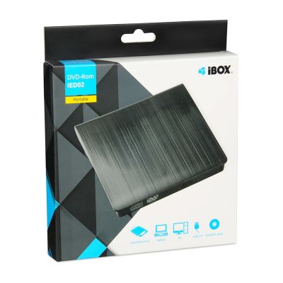 9. IBOX EXTERNAL DVD DRIVE IED02 USB 3.0