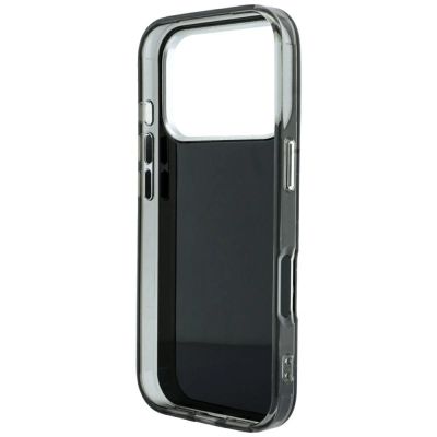 7. Karl Lagerfeld IML Rhinestones Allover and Electroplated Logo Case for iPhone 17 Pro Max / 18 Pro Max - Black
