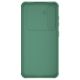 6. Nillkin CamShield Pro armored case with camera cover for Samsung Galaxy S24+ - green