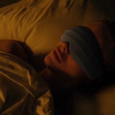 4. Wozinsky MSS-10 eyeshade sleeping mask - black