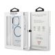 8. Guess Metal Outline MagSafe Case for iPhone 13 Pro / iPhone 13 - Blue