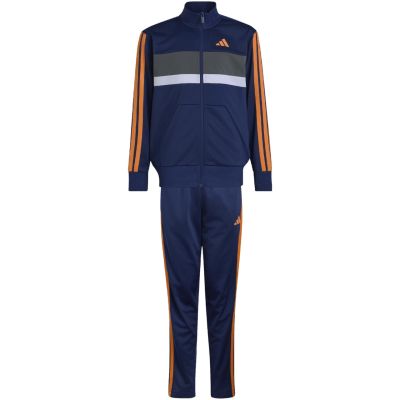 adidas Seasonal Essentials Tiberio 3-Stripes Navy Blue Kids Tracksuit KZ0148