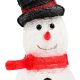 4. DECORATIVE FIGURINE SNOWMAN 40LED HEIGHT: 40CM ACRYLIC