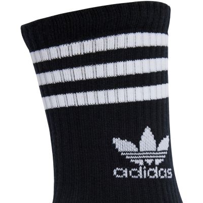 5. Adidas 3 Stripes Crew 10 Pairs JY0231 socks