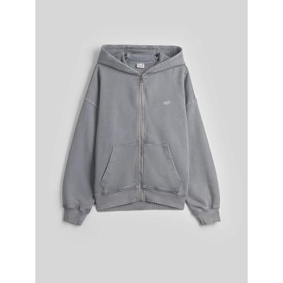 8. Women's oversize sweatshirt with hood 4F 4FRSS26TSWSF3189-27S