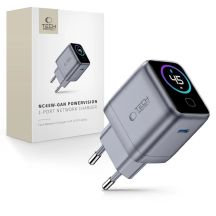Tech-Protect PowerVision NC45W-GaN 1-Port PD 45W Wall Charger - Dark Gray