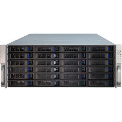 3. Inter-Tech 4U-4424 Rack Black, Silver