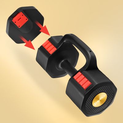 6. HL05 3in1 ADJUSTABLE DUMBBELL WITH SUPPORT FOR PUSH-UPS AND KETTLEBELL HMS