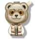 5. Nimmy Cool&Cute 2.0 Bear Magnetic Pendant - Brown