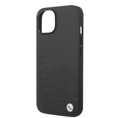 6. Case BMW BMHMP14SSLLBK iPhone 14 6.1 "black / black hardcase Signature Logo Imprint Magsafe