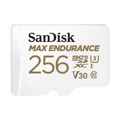SANDISK MAX ENDURANCE microSDXC CARD 256GB with adapter