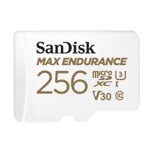 SANDISK MAX ENDURANCE microSDXC CARD 256GB with adapter