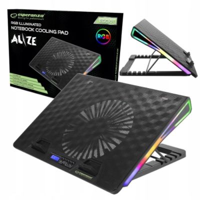6. ESPERANZA RGB GAMING COOLING PAD ALIZE EGC101