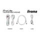 12. iiyama ProLite T2252MSC-W2AG computer monitor 54.5 cm (21.4") 1920 x 1080 px Full HD LCD Touchscreen White