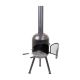 10. Bonfeu Bonsolo garden fireplace black 3401