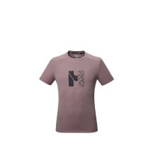 MILLET Kamet Map Ts Ss M purple plum men's t-shirt