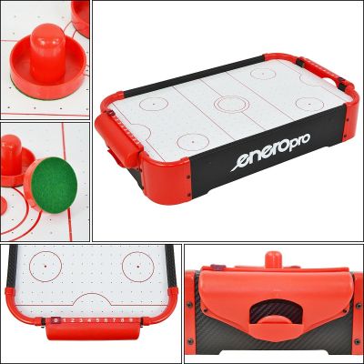 11. AIR HOCKEY TABLE GAME 51x31x10CM BLACK ENERO PRO