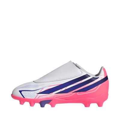 5. adidas F50 Hyperfast Club Velcro FG/MG KK1345 Kids' Soccer Shoes