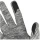 3. Buff Dryflx Gloves Running Gloves – Light Grey, Size: M