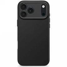 Decoded AntiMicrobial Silicone Backcover MagSafe Case for iPhone 17 Pro Max - Black