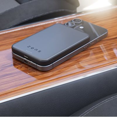 5. Power Bank ZENS ZEPP11B/00 10000mAh Wireless Charging Black
