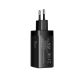 5. Joyroom JR-TG10 65W GaN 2x USB-C + USB-A wall charger with 100W USB-C - USB-C 1.2m cable - black