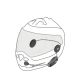 5. INTERPHONE U-COM 8R motorcycle intercom, set for 1 helmet