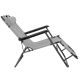 28. MULTIPLE-POSITION LEVEL CHAIR WITH HEADREST, GRAY