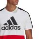 4. adidas Essentials Colorblock Single Jersey Tee M HE4330