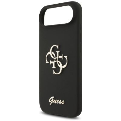 6. Guess Silicone Big 4G Script case for iPhone Air - black