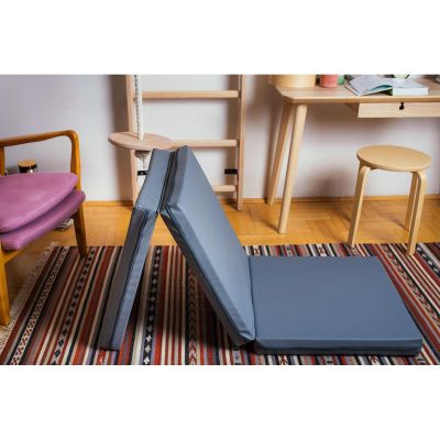 47. FOLDABLE GYMNASTIC MATTRESS GRAY 180CM BENCHK
