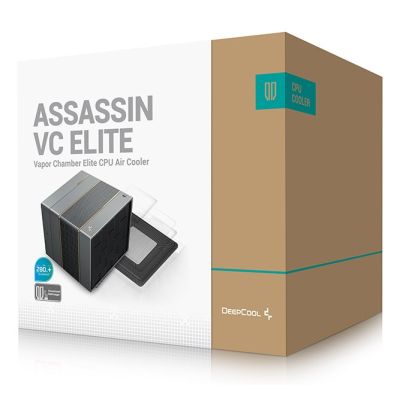 21. DeepCool ASSASSIN VC ELITE Processor Air Cooler 120/140 mm Black 1 pc.