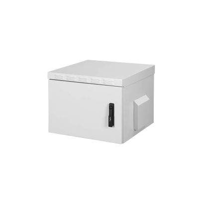 27. Digitus 19" 7U wall-mounted network cabinet 600x600, solid door, gray, undivided, assembled, IP55, 100kg