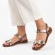 4. Brown women's sandals M.Daszyński MR1958-1